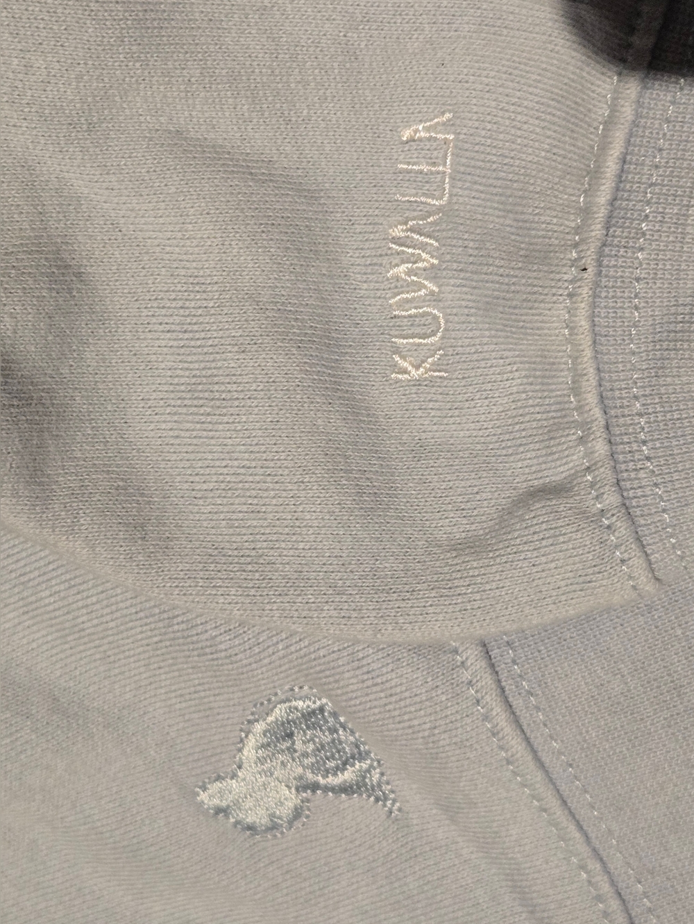 Kuwalla-Tee (110$) | Organic Standards Light Blue Crewneck Tee, Size XXL - Picture 4 of 7